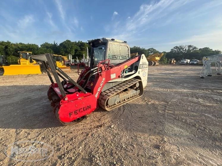 Side of Used Track Loader